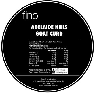 Adelaide Hills Goat Curd