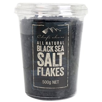 Black Salt Flakes