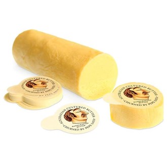 Cultured Butter Logs (Salted) - w/ labels